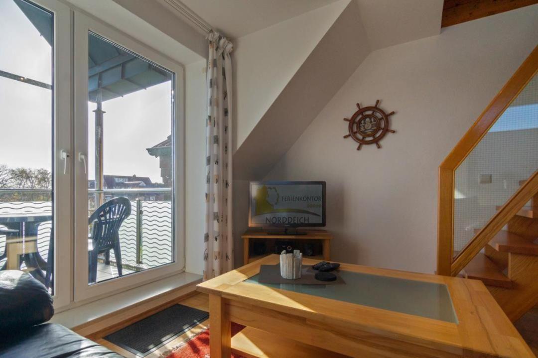 Ferienwohnung-Noerddiek-Strandnaehe-Meerblick Norddeich  Buitenkant foto